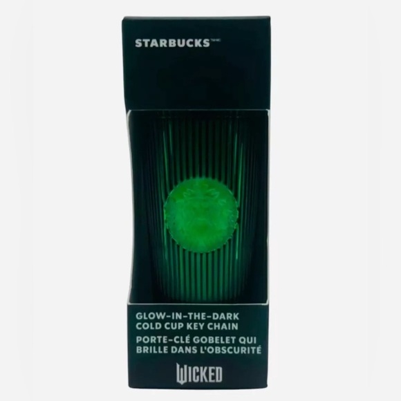 Starbucks “Wicked” Glow-in-the-Dark Keychain - Picture 3 of 3